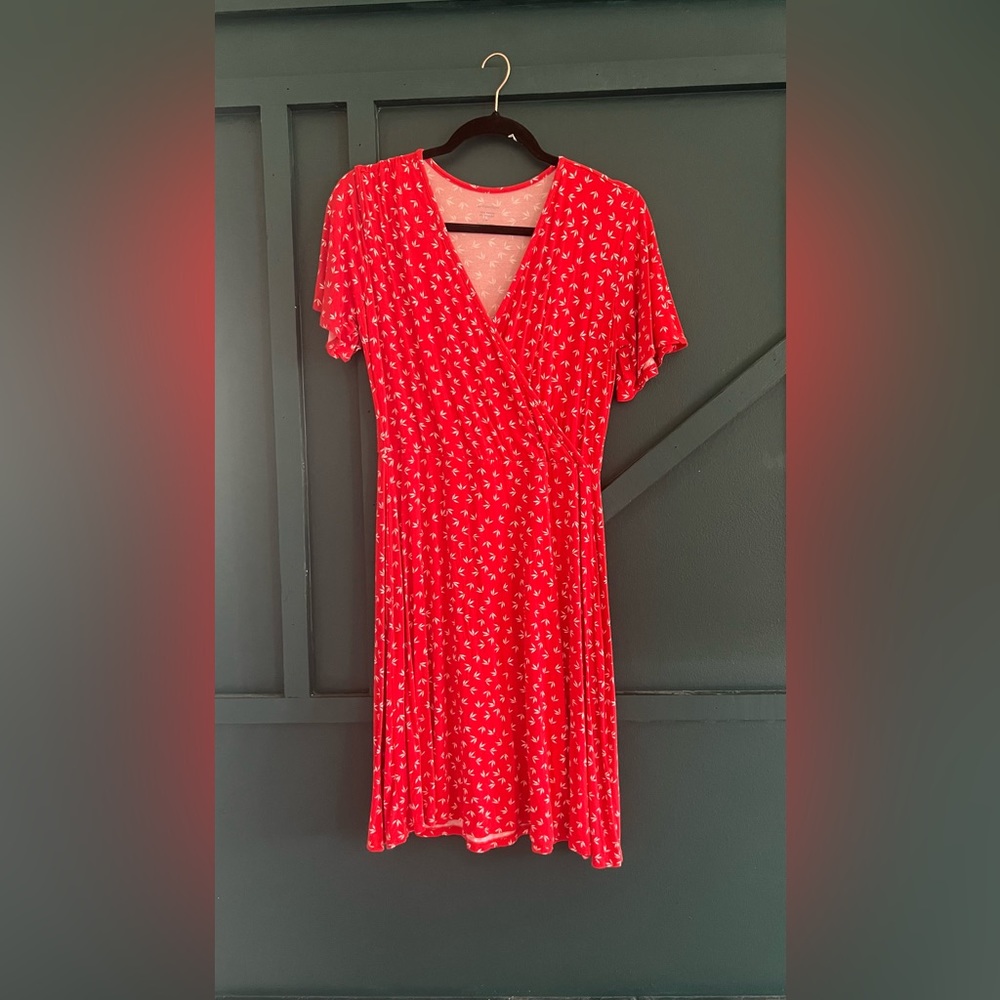 Soft Red summer dress